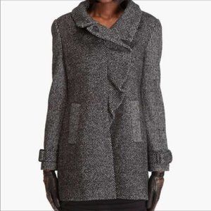 Diane Von Furstenberg Sofia Cotton Wool Blend Coat